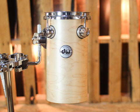 DW Collector's Standard Maple Natural Satin Oil Rata Toms - 10x6,12x6 - SO#1444896