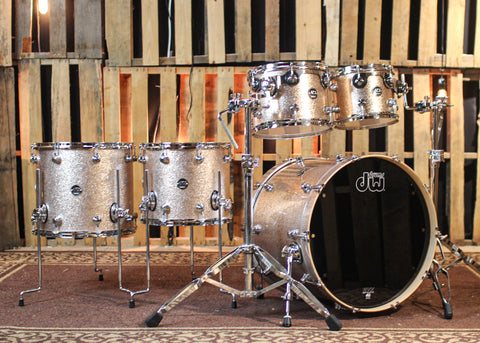 DW Performance Bermuda Sparkle 5pc Drum Set - 18x22, 8x10, 9x12, 12x14, 14x16