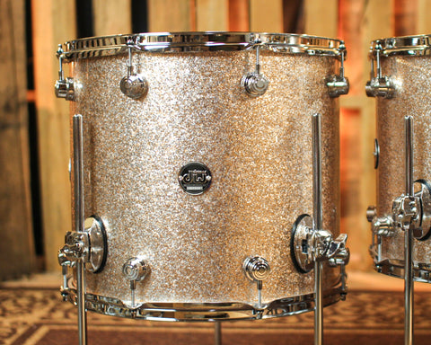 DW Performance Bermuda Sparkle 5pc Drum Set - 18x22, 8x10, 9x12, 12x14, 14x16