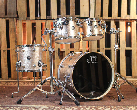 DW Performance Bermuda Sparkle Fusion Drum Set - 16x20, 8x10, 9x12, 12x14