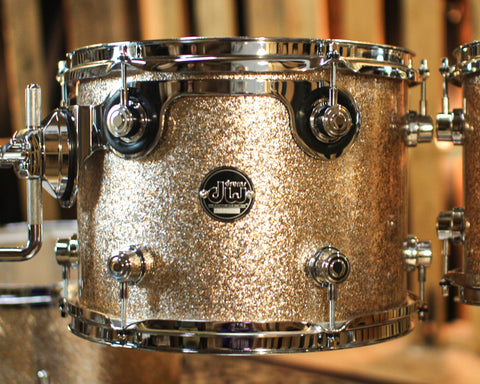 DW Performance Bermuda Sparkle Fusion Drum Set - 16x20, 8x10, 9x12, 12x14
