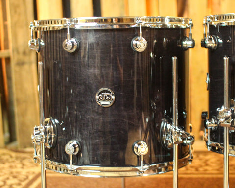 最終値下げ　LFEGT40 ×DECK2×SBS KITセットBLACK DW Performance Ebony Stain 6pc Drum Set - 18x22, 7x8, 8x10