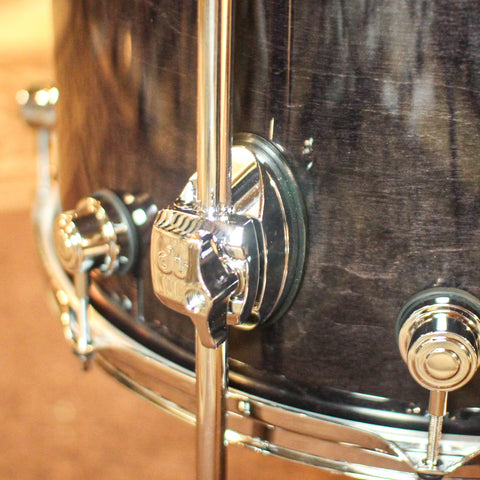 DW Performance Ebony Stain Lacquer Stage Drum Set - 18x22, 8x10, 9x12, 14x16