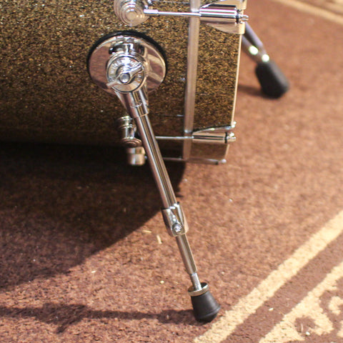 DW Performance Ginger Glitter Glass 6pc Drum Set - 18x22,7x8,8x10,9x12,12x14,14x16