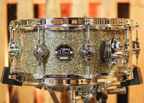 DW Performance Ginger Glitter Glass Snare Drum - 5.5x14