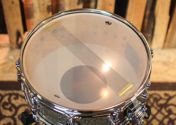 DW Performance Ginger Glitter Glass Snare Drum - 5.5x14