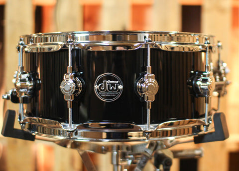 DW Performance Gloss Black Snare Drum - 5.5x14