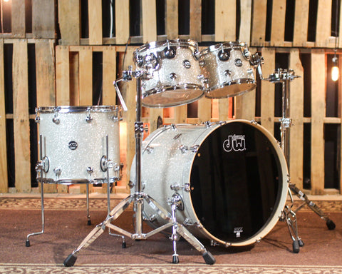 DW Performance Limited Edition Broken Glass Drum Set - 18x22,8x10,9x12,14x16