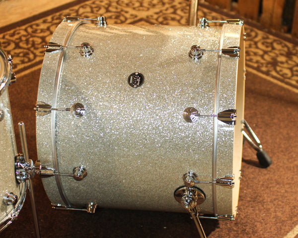 DW Performance Limited Edition Broken Glass Drum Set - 18x22,8x10,9x12,14x16