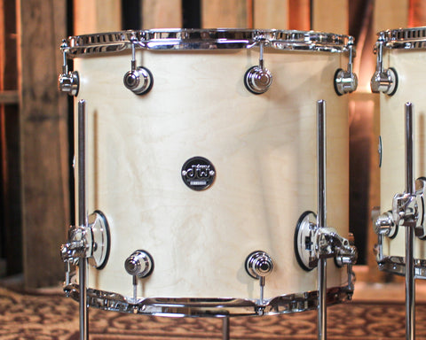 DW Performance Satin Natural 5pc Drum Set - 18x22,8x10,9x12,12x14,14x16