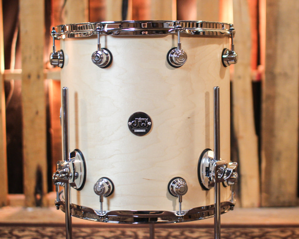 DW Performance Satin Natural Floor Tom - 14x14 | The DW Store