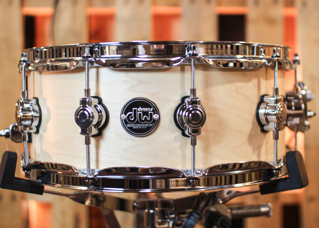 DW Performance Satin Natural Snare Drum - 5.5x14 | The DW Store