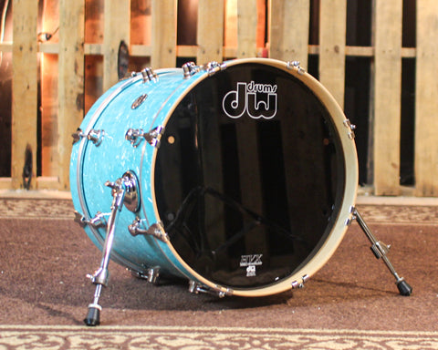 DW Performance Seafoam Marine Bass Drum - 14x18