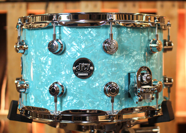 DW Performance Seafoam Marine Snare Drum - 8x14