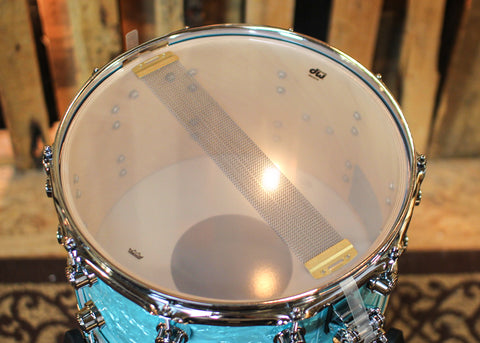 DW Performance Seafoam Marine Snare Drum - 8x14