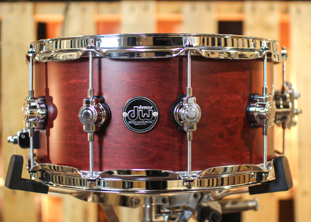 tobacco drum DW Performance Tobacco Stain Snare Drum - 6.5x14 tobacco drum DW Performance Tobacco Stain Snare Drum - 6.5x14