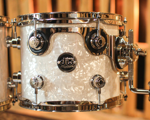 DW Performance White Marine Pearl Fusion Drum Set - 16x20, 8x10, 9x12, 12x14