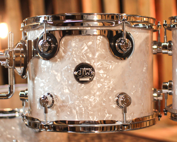 DW Performance White Marine Pearl Fusion Drum Set - 16x20, 8x10, 9x12, 12x14