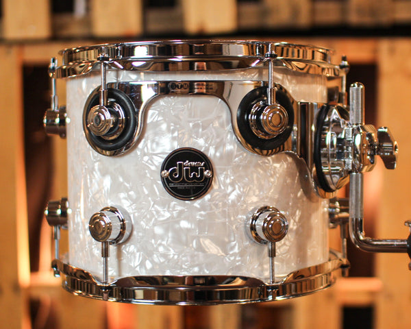 DW Performance White Marine Pearl Rack Tom - 8x10