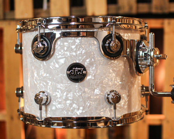 DW Performance White Marine Pearl Rack Tom - 9x12