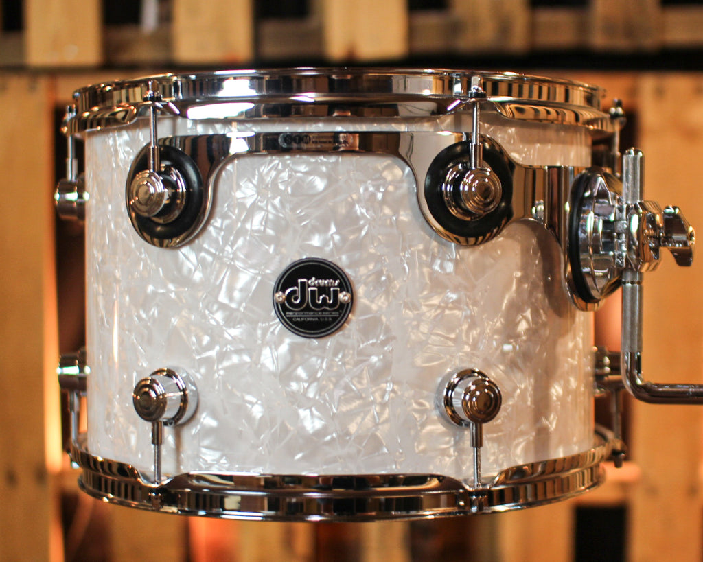 DW Performance White Marine Pearl Rack Tom - 9x13 | The DW Store