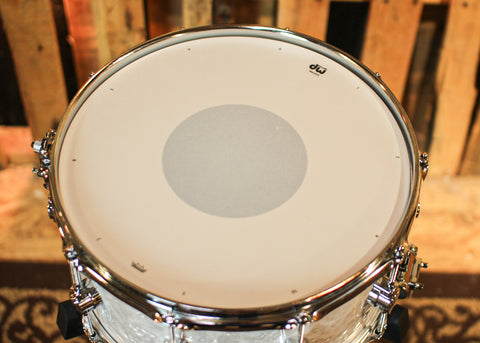 DW Performance White Marine Pearl Snare Drum - 6.5x14