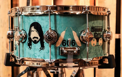DW 6.5x14 Icon Series Dave Grohl "Sound City" Snare Drum - #112 of 250