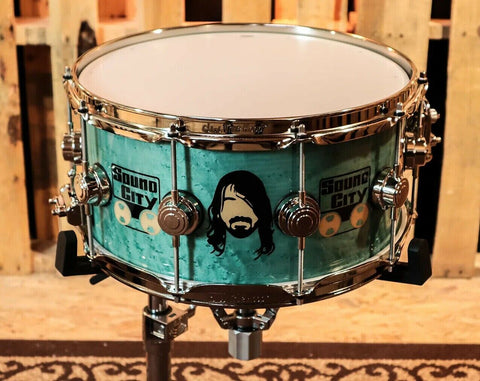 DW 6.5x14 Icon Series Dave Grohl "Sound City" Snare Drum - #112 of 250