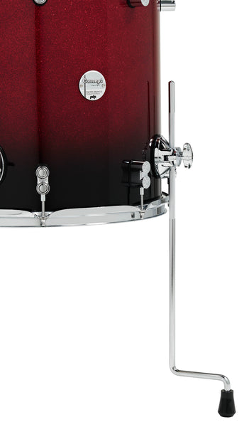 PDP Concept Maple Red to Black Fade 5pc Drum Set - 22,10,12,16,14 - PDCM2215RB