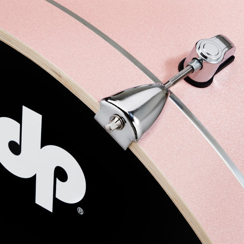 PDP Mainstage 5-piece Pale Rose Sparkle Complete Drum Set - PDMA2215KTPR