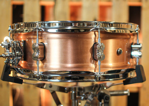 PDP 5x14 Concept Dual-beaded Brushed Copper Snare Drum - PDSN0514NBCC