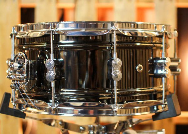 PDP 6.5x14 Concept Black Nickel over Steel Snare Drum - PDSN6514BNCR
