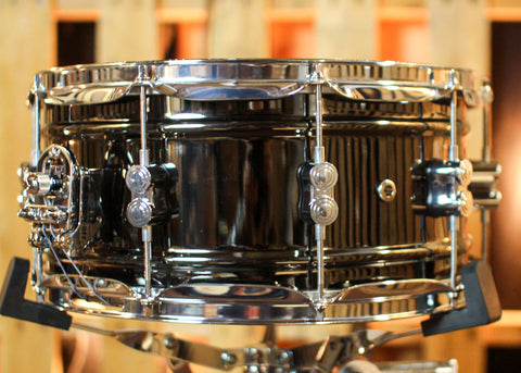 PDP 6.5x14 Concept Black Nickel over Steel Snare Drum - PDSN6514BNCR