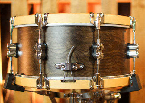 PDP 6.5x14 Concept Classic Walnut Stain w/ Natural Hoops Snare Drum - PDCC6514SSWN
