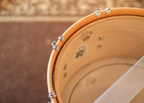 PDP 6.5x14 Concept Classic Walnut Stain w/ Natural Hoops Snare Drum - PDCC6514SSWN