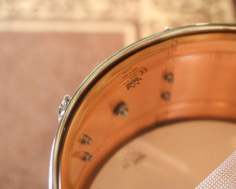PDP 6.5x14 Concept Dual-beaded Brushed Copper Snare Drum - PDSN6514NBCC