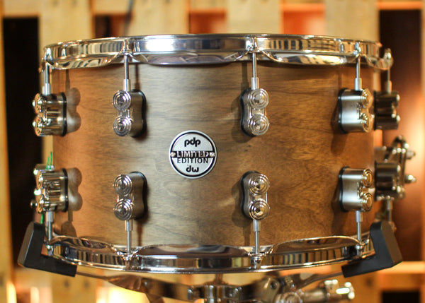 PDP 8x14 Limited 20-Ply Maple Walnut Snare Drum - PDSN0814MWNS