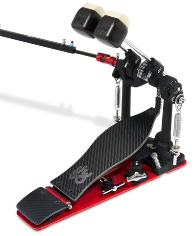 Used DW 50th Anniversary Carbon Fiber Double Pedal - DWCP5050AD4C2