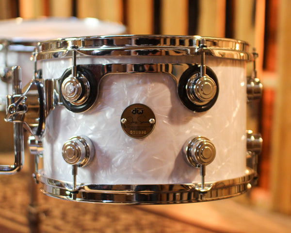 Used DW Collector's Jazz Maple Gum Classic Marine Drum Set - 18,12,14,14sn - SO#1304622