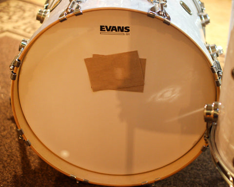 Used DW Collector's Jazz Maple Gum Classic Marine Drum Set - 18,12,14,14sn - SO#1304622
