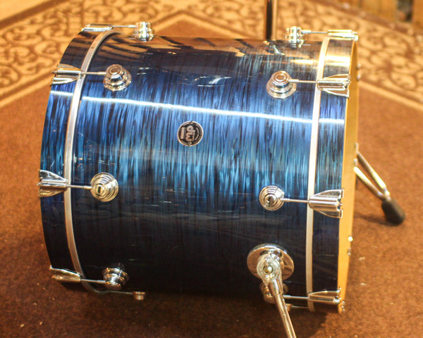 Used DW Collector's Maple Deep Blue Oyster Drum Set - 18x20,7x8,8x10,9x12,11x14