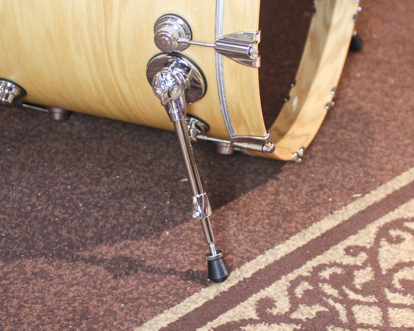 Used DW Collector's Pure Oak Natural Hard Satin Drum Set - 22,8,10,12,14,16,14