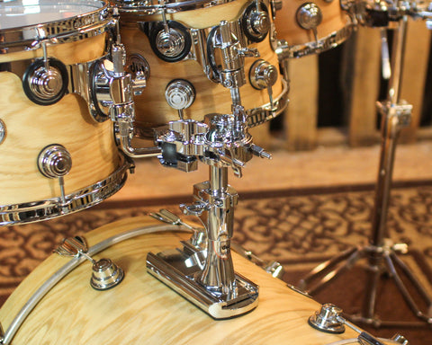 Used DW Collector's Pure Oak Natural Hard Satin Drum Set - 22,8,10,12,14,16,14