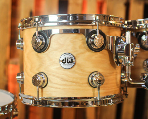 Used DW Collector's Pure Oak Natural Hard Satin Drum Set - 22,8,10,12,14,16,14