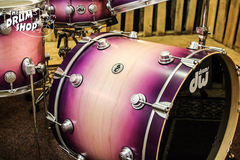 DW Collector's Series Satin Specialty Natural to Ultra Violet Burst SO# 1054702