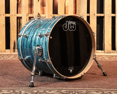 DW 14x18 Performance Turquoise Oyster Bass Drum