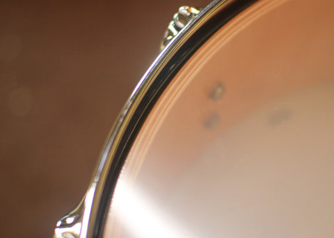 DW 4.5x14 Collector's Maple VLT Cherry/Walnut Barber Pole Snare Drum - SO#965040