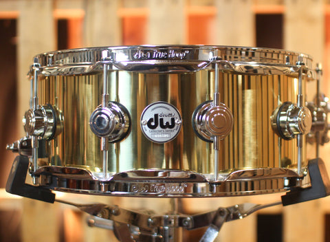 DW Collector's Bell Brass Snare Drum - 5.5x14 - DRVN5514SPC