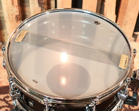 DW 5.5x14 Design Black Nickel over Brass Snare Drum