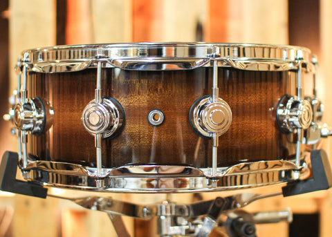 DW 5x14 Collector's Classics Black Burst over Mahogany Snare Drum - SO#1308651